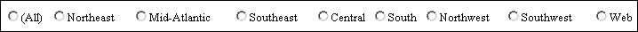 Example of Radio Buttons Selector