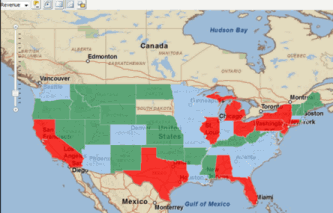 Example of an ESRI map widget