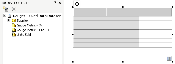 Example of adding and defining a widget